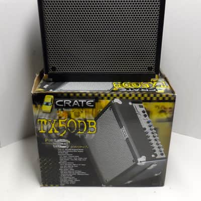 Crate Taxi Limo Street Busk Guitar Amp/PA 50 Watt 2 channel 10 TX50DB TX50 TX50D Battery Portable image 1