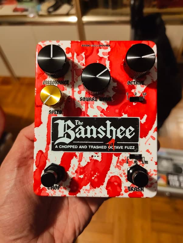 Tallon Electric The Banshee Chopped Octave Fuzz 2025 - Blood Splatter image 1