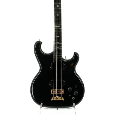 Alembic Spoiler Bass 1983 - Black - Cliff Burton Jason Newsted Alembic Bass image 3