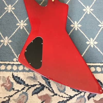 Gibson Rare Prototype Explorer Bass Early 1980's Red image 9