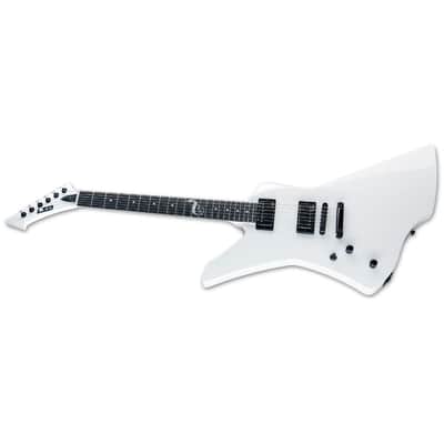 ESP LTD James Hetfield Signature Snakebyte Left-Handed Guitar w/ EMG JH Set Pickups & Hardshell Case - Snow White image 4