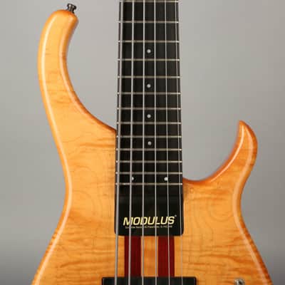 Modulus Graphite Quantum 6 Bass - 1994 - Curly Maple image 5