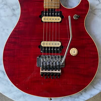 1991 Ernie Ball Music Man Eddie Van Halen EVH Axis Wolfgang Cherry Red image 1