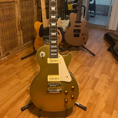 Epiphone '56 Les Paul Standard 1998 - 2008 - Metallic Gold image 9