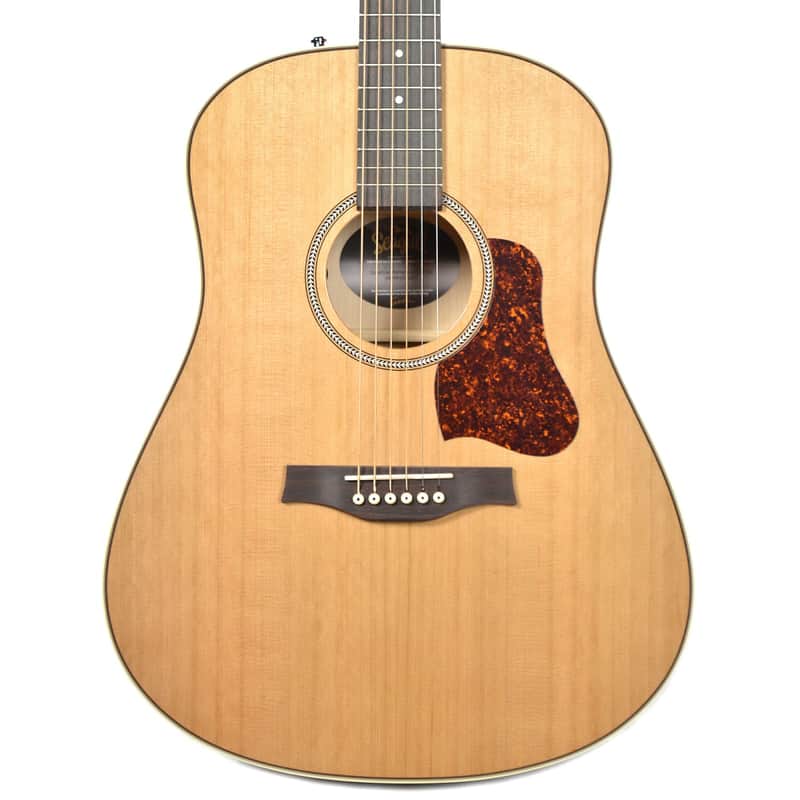 Seagull Coastline Momentum HG Cedar/Cherry Dreadnought w/ Fishman Electronics image 1