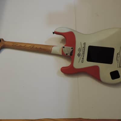 DDCC USA CUSTOMS STRATOCASTER 57 CHEVY BEL AIR CUSTOM HH FLOYD ROSE STRAT GUITAR image 10