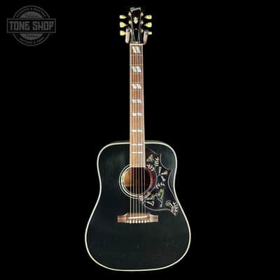 Gibson Custom Dealer Select 1960 Hummingbird Historic Light Aged Ebony w/case 21504044 image 2