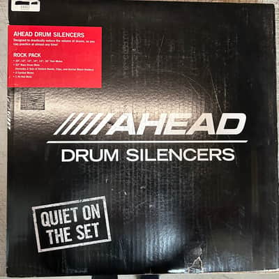 Ahead ADS-RK Drum Silencers Rock Pack image 2
