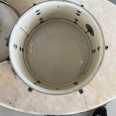 Ludwig Keystone Badge 12x8 Tom Pre-serial '60 - Gold Sparkle image 9