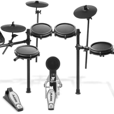 Alesis Nitro Mesh Kit - Electric Drum Set with Quiet Mesh Drum Pads, Kick Pedal and Rubber Kick Drum image 2