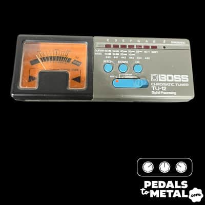 Boss TU-12 Chromatic Tuner 1983 - 2008 - Gray image 3
