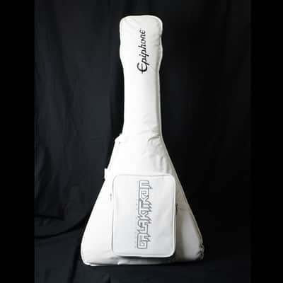 Epiphone Limited Edition Brendon Small "Snow Falcon" Flying V Snow Burst image 19