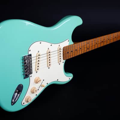 JET Guitars JS-300 Electric Guitar SSS - Seafoam Green w/ Roasted Maple Fingerboard image 5