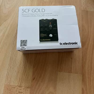 TC Electronic SCF Gold Stereo Chorus + Pitch Modulator & Flanger Reissue 2022 - Present - Black image 1