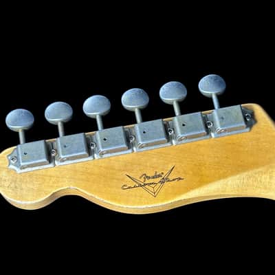 2024 Fender Telecaster 1955 Custom Shop '55 Reissue Tele Journeyman Relic ~ Faded Fiesta Red image 9