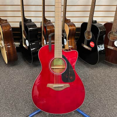 Yamaha FSX800C Acoustic-Electric Guitar - Ruby Red image 1