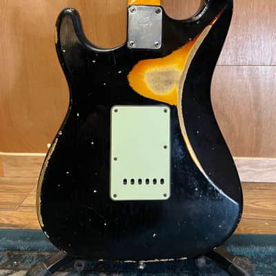 FENDER Stratocaster Custom shop Reissue 1969 reverse head Heavy relic image 2