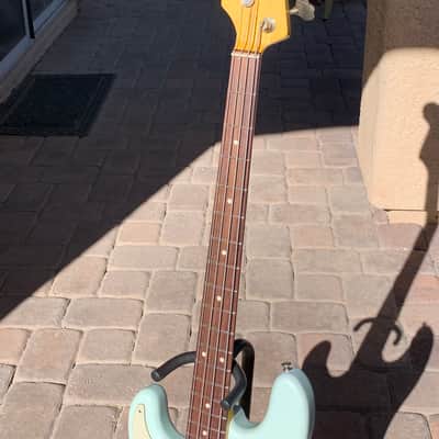 Nash Left Handed Pbass 2018 Sonic Blue image 6