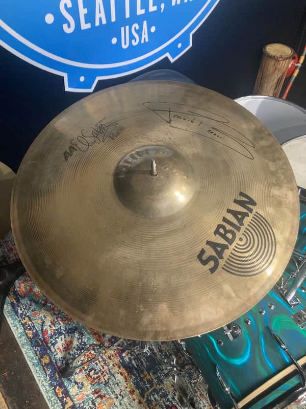 Frankie Banali's - Sabian 20" AA El Sabor Ride Cymbal (#6) Autographed!! image 1