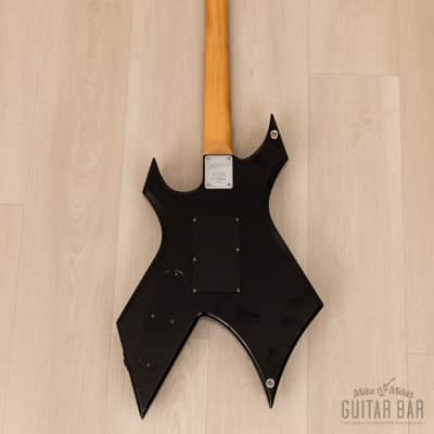 1989 BC Rich Warlock NJ Series Black w/ Floyd Rose, Japan image 3