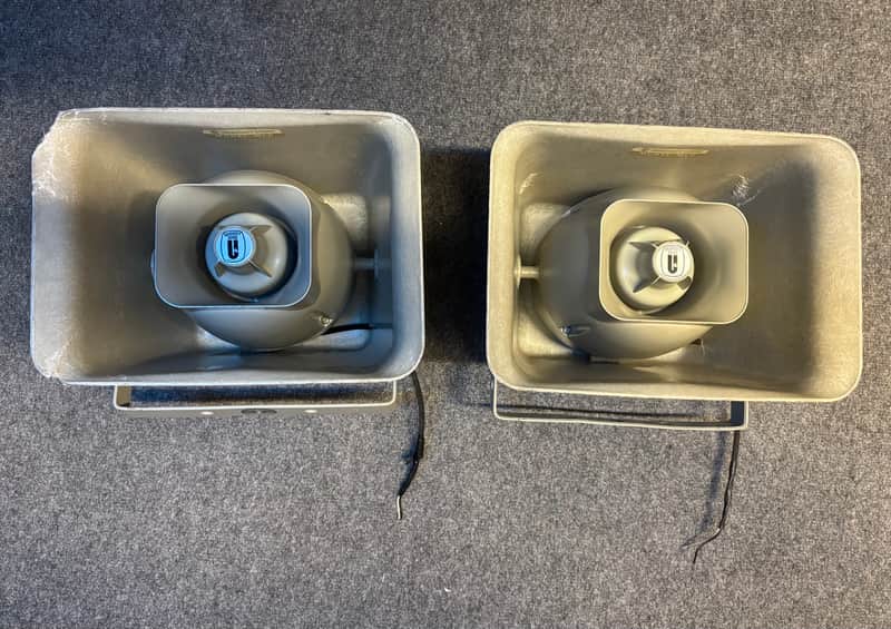 2 University Sound MLC Speakers 60’s/70’s image 1