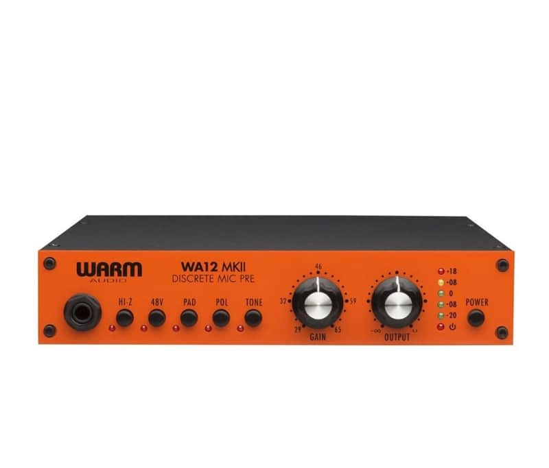希少 Warm Audio WA12 MKII Discrete Mic Pre Warm Audio WA12 MKII Microphone Preamp | Reverb Canada