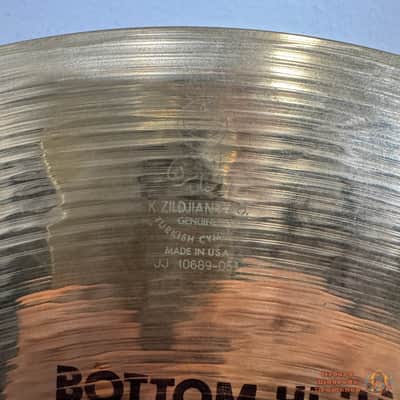 Zildjian K 14” Hihat Cymbals (Brilliant Heavy) image 7
