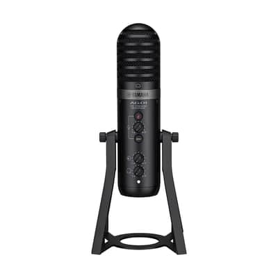 Yamaha AG01 B Live Streaming USB Microphone Black with Mixer/USB Interface image 2