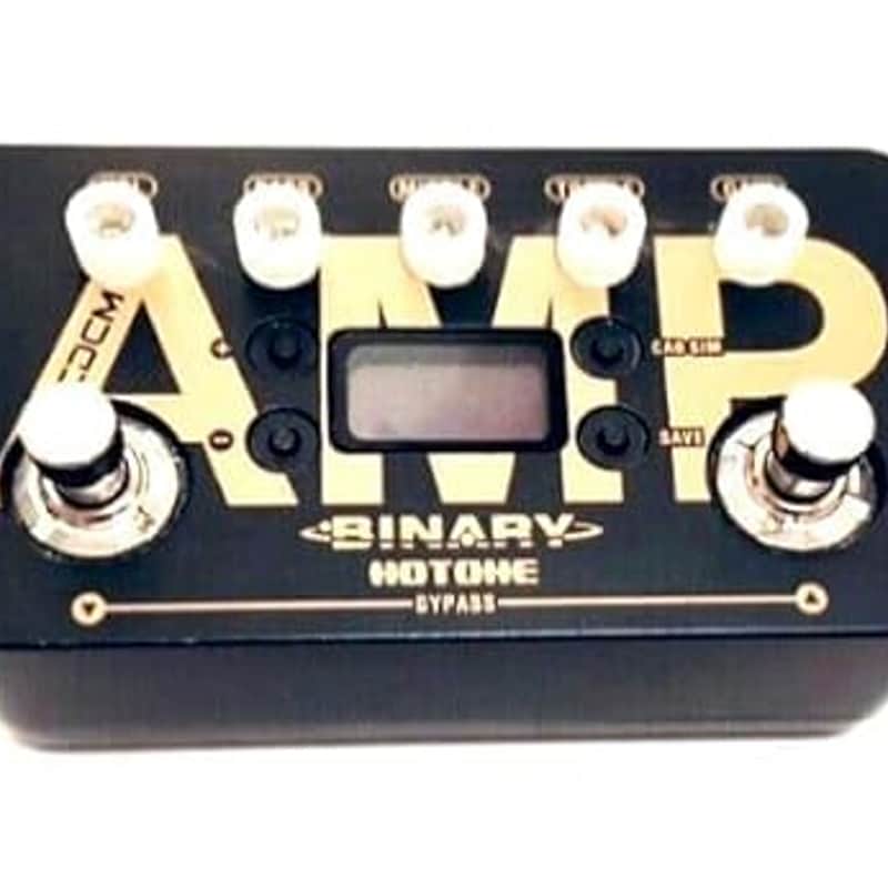 2018 Hotone Binary Amp Simulator Black/Gold