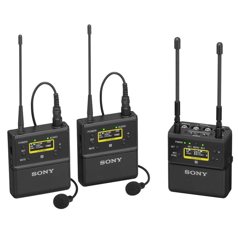Sony UWP-D27 2-Channel Camera Mount Wireless System image 1