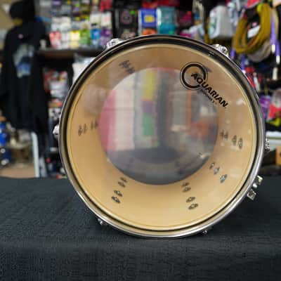 Ludwig Rocker Series 10" Tom - Deep Blue Wrap | 8x10" New Aquarian Drum Heads! image 6