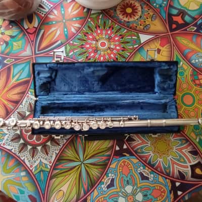 Gemeinhardt 2SP Straght-Headjoint Flute with Offset G 2010s - Silver-Plated image 8