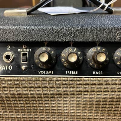 1966 Fender Blackface Pro Reverb Combo Amp image 7