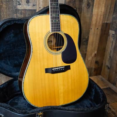Morris W-40 Acoustic Guitar 1978 Natural Made in Japan MIJ w/ Case image 1