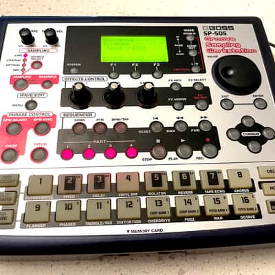 Boss SP-505 Groove Sampling Workstation 2000s - Silver