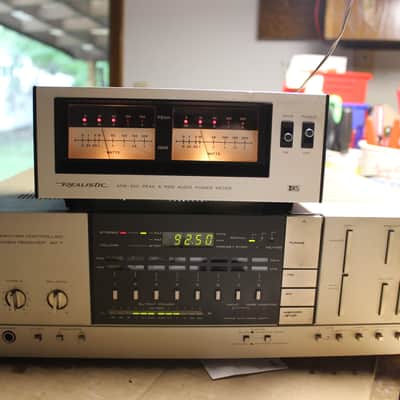 Restored Realistic APM-200 Peak & RMS Power Meter (4) image 1