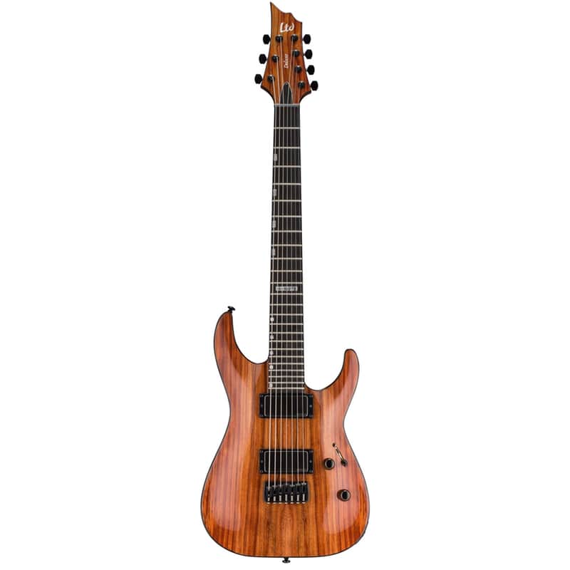 ESP LTD H-1007 B Baritone Koa image 1
