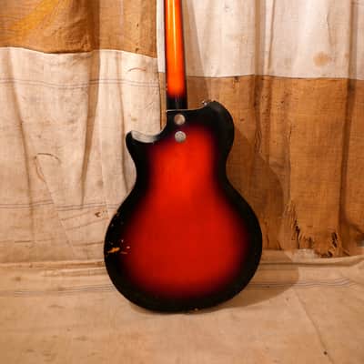 Airline Single Pickup Solidbody 1960 Redburst image 7