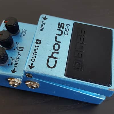 Boss CE-3 Chorus MIJ (Black Label) 1983 - Blue image 2