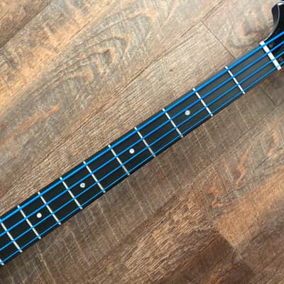 Gibson Thunderbird IV. Sapphire Blue! 2000 USA. Ebony FB. image 11