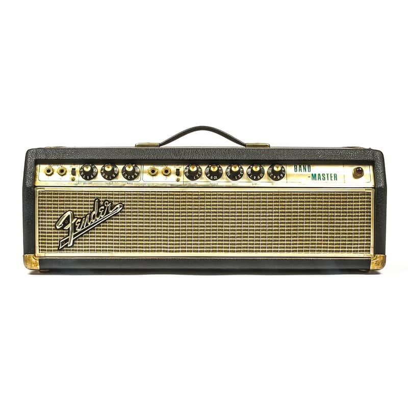 Fender Bandmaster "Drip Edge" 50-Watt 2-Channel Guitar Amp Head 1968 - 1969 image 1