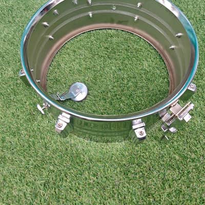 ⚡TAMA Swingstar 14"X6.5" Chrome Steel Snare Drum Made in Japan*NEW HEADS* image 7