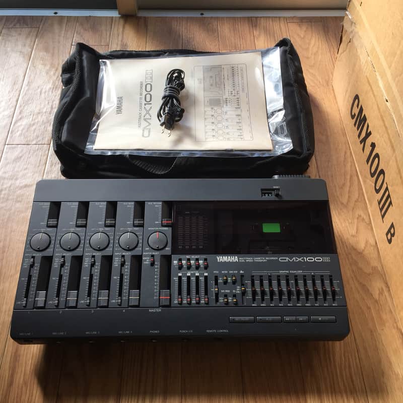 ☆ 1980s Yamaha 4-Track Cassette Tape Portastudio CMX100 III MTR +