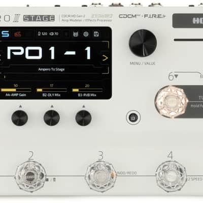 Hotone Ampero II Stage Amp Modeler and Effects Processor Pedal (AmperoIIStgd1) image 1