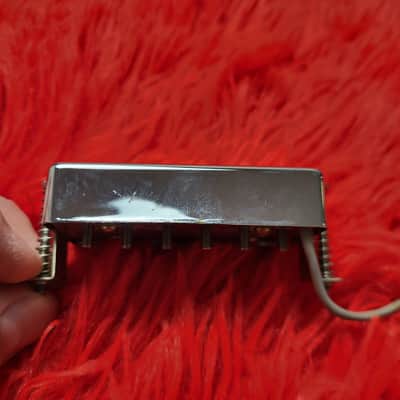 1990's - 2000's Unknown Brand & Model Chrome Covered Humbucker - 16.09K ohm - AlNiCo Magnet image 3