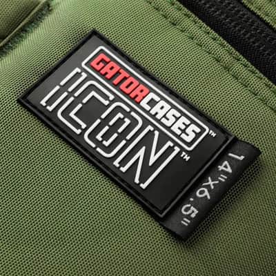 Gator Icon Snare Drum Bag 14x6.5 Green image 5