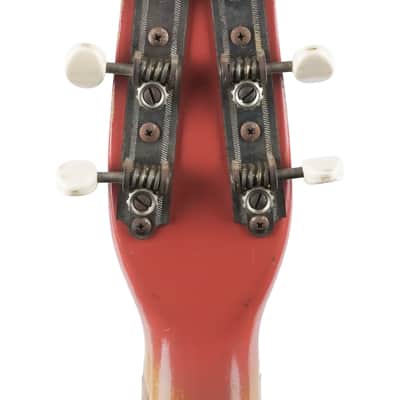 1956 Silvertone Danelectro U2 Peanut Coral image 4