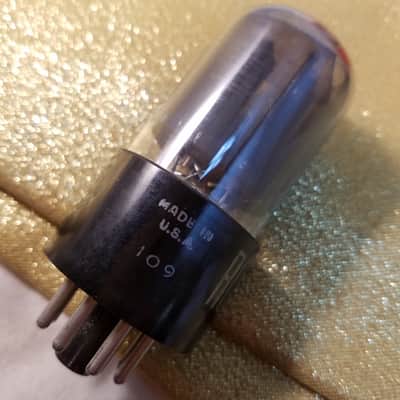 RCA Matched Pair (2) 6SN7GT tNOS AT1000 TESTED Vacuum Tubes greyglass T2 dual triode 1948-1952 image 12