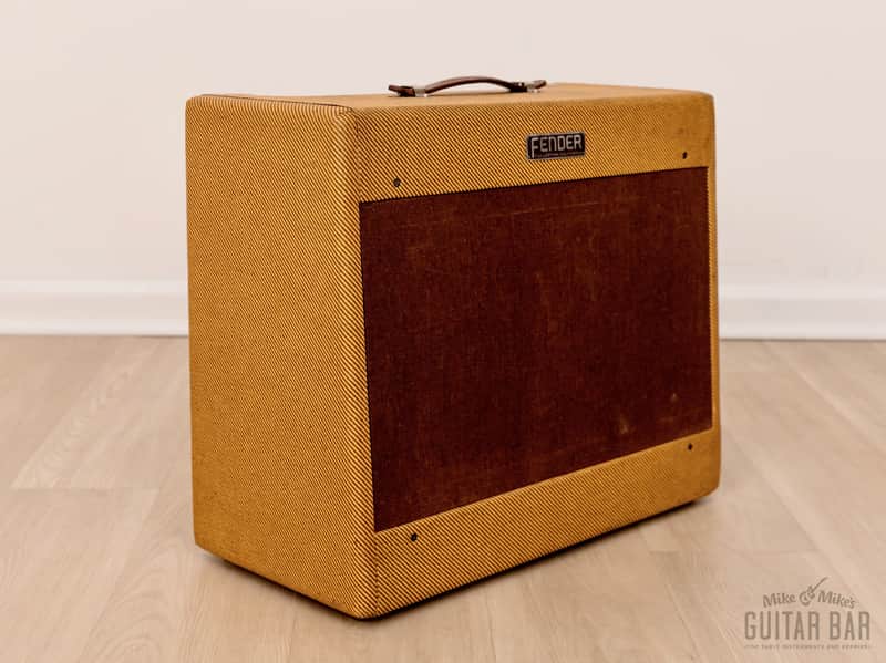 1954 Fender Super Tweed Wide Panel Vintage Tube Amp 2x10 w/ Jensen P10R, 5D4 image 1