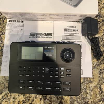 Alesis SR-16 Drum Machine 2010s - Black
